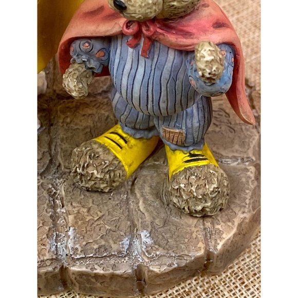 Special Friends "Sarah and Chester" Waiting in the rain #16, 1998, handpainted, - Picture 11 of 17